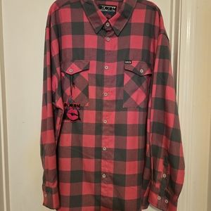 DIXXON ELEKTRIK Men's Flannel Shirt 4X